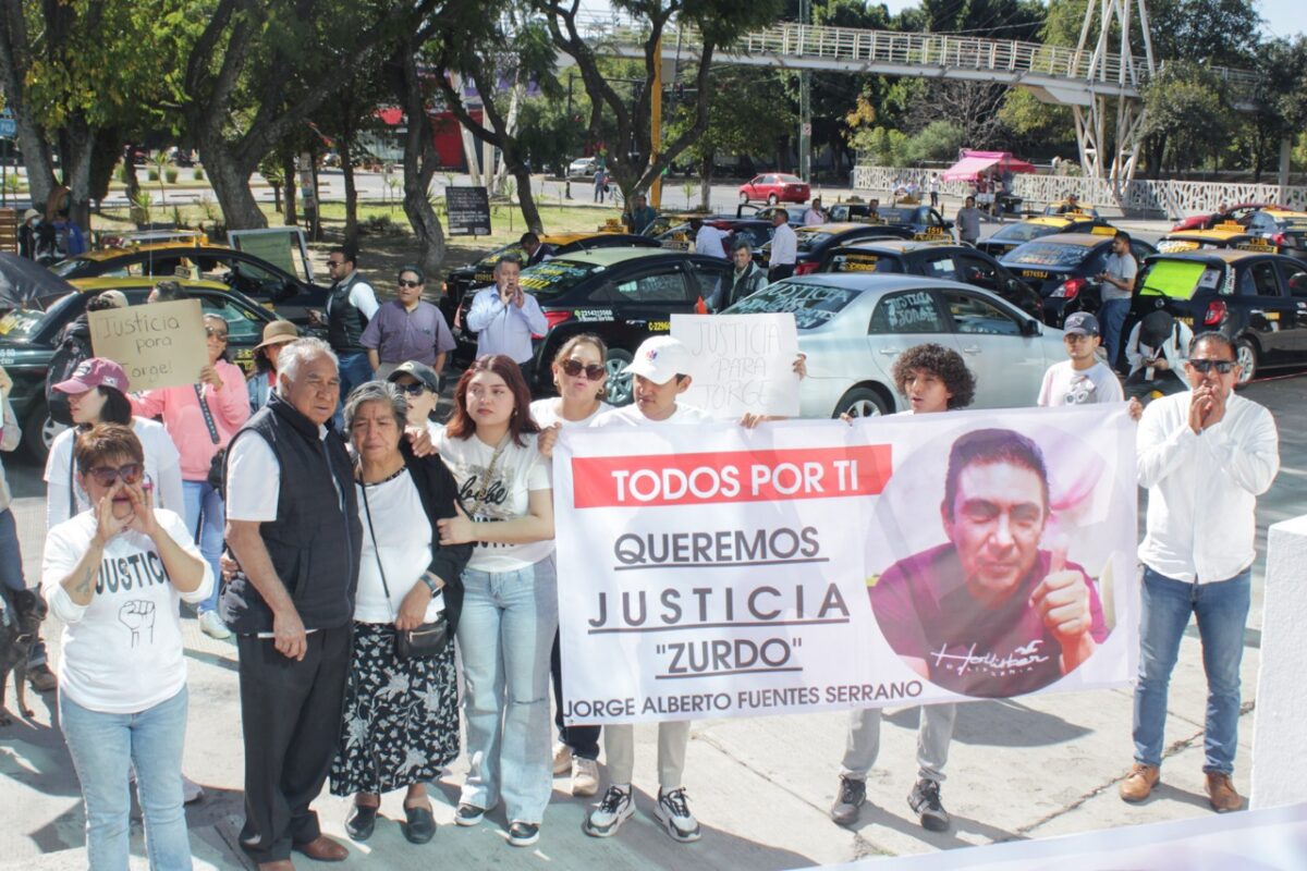 “Que haya servidores públicos capacitados y no asesinos”, exige familia de taxista fallecido en choque con policía municipal