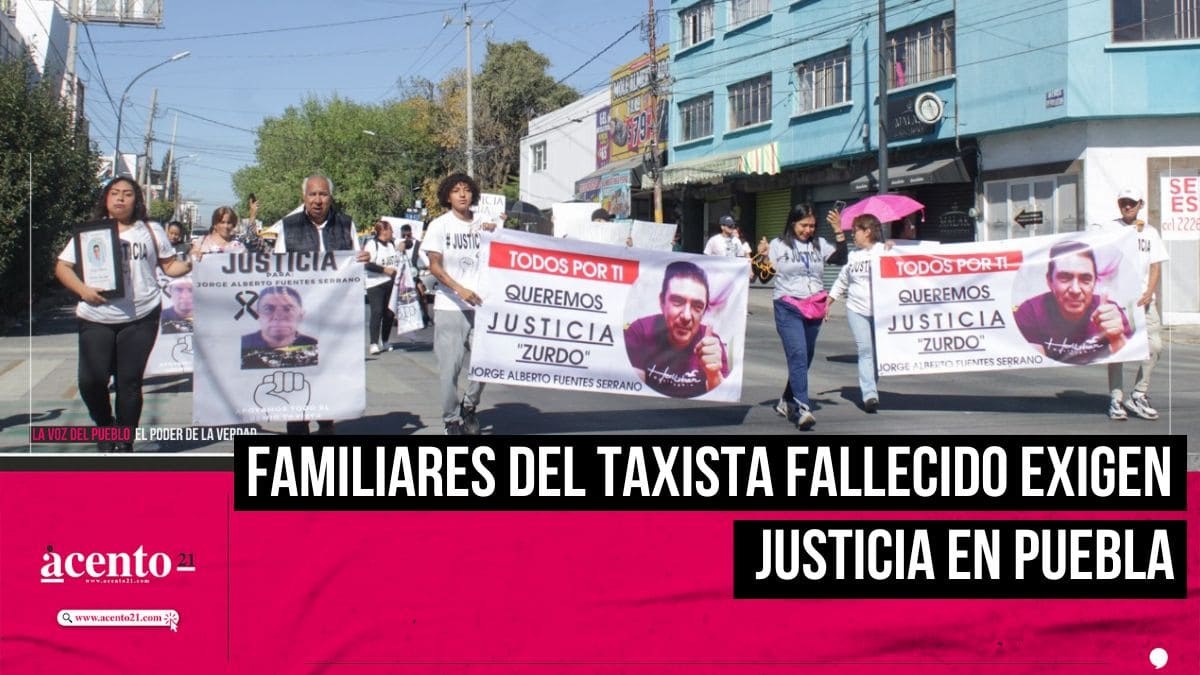 “Que haya servidores públicos capacitados y no asesinos”, exige familia de taxista fallecido en choque con policía municipal