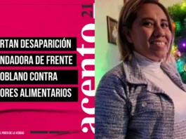 Reportan desaparición de fundadora