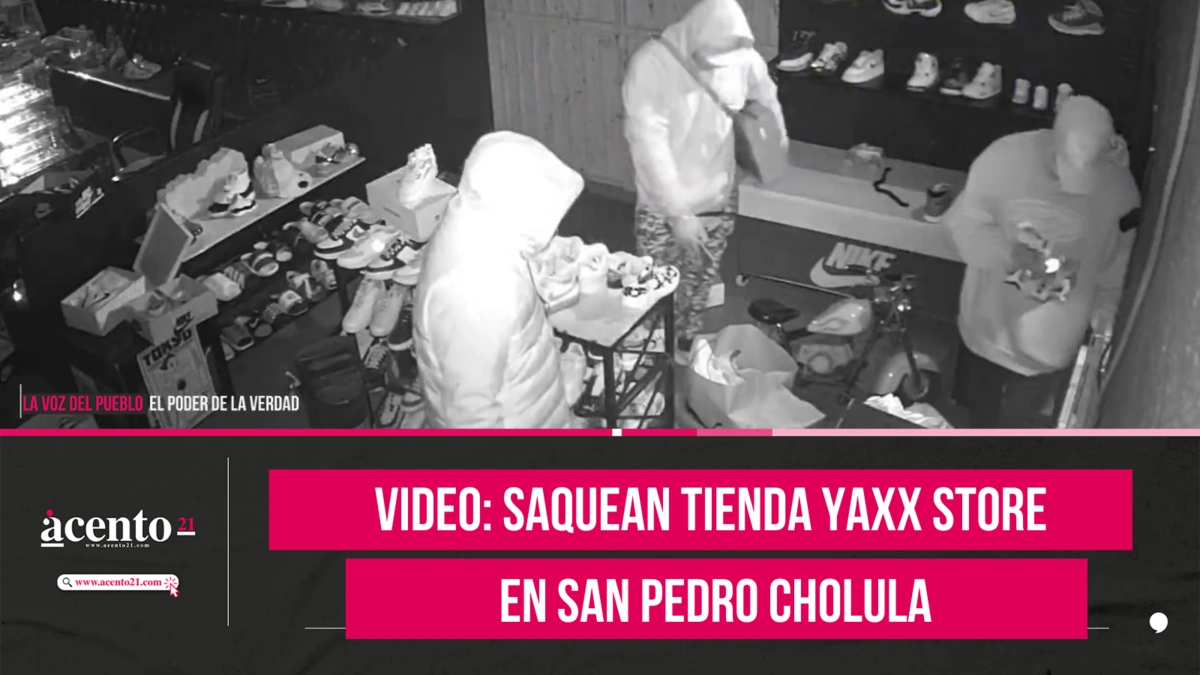 Saquean tienda Yaxx