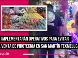 Se implementarán operativos para evitar la venta de pirotecnia en San Martín Texmelucan