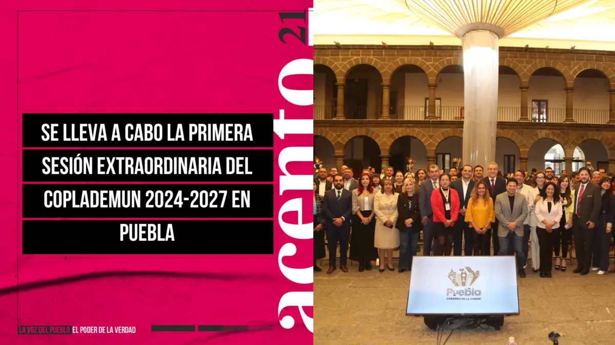 Se lleva a cabo la primera sesión extraordinaria del COPLADEMUN 2024-2027 en Puebla