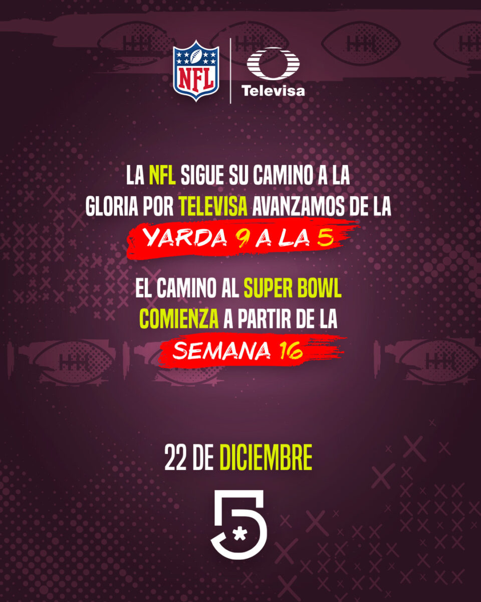 Semana 16 de la NFL Fechas, horarios y posiciones en la AFC