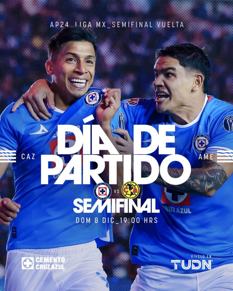 Semifinal de vuelta América vs Cruz Azul, ¿Quién jugara con los rayados