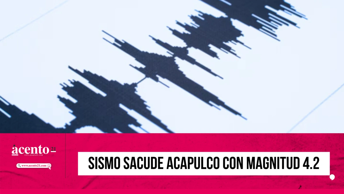 Sismo sacude Acapulco con magnitud 4.2