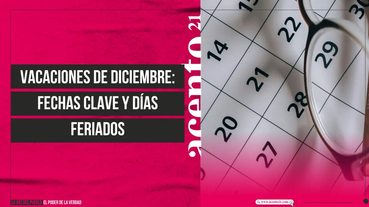 Vacaciones de diciembre Fechas clave y días feriados