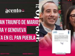 Validan triunfo de Mario Riestra y Genoveva Huerta como dirigentes del PAN Puebla