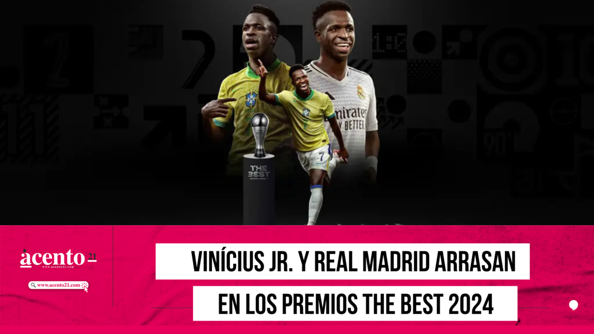 Vinícius Jr. y Real Madrid arrasan en los premios The Best 2024