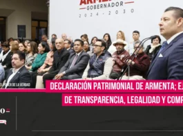 Declaración patrimonial de Armenta