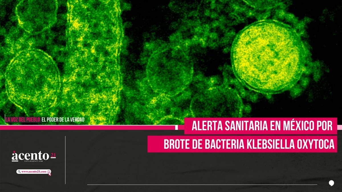 Alerta sanitaria en México por brote de bacteria Klebsiella oxytoca