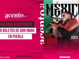 Guía para registrarte por boletos de Don Omar en Puebla