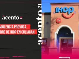 Violencia provoca el cierre de IHOP en Culiacán