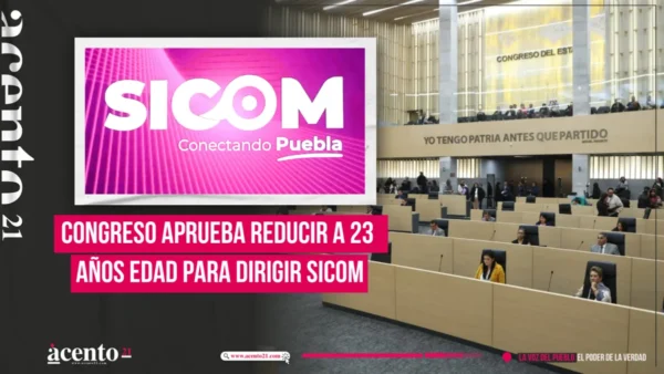 Congreso de Puebla aprueba reducir a 23 años edad para dirigir SICOM