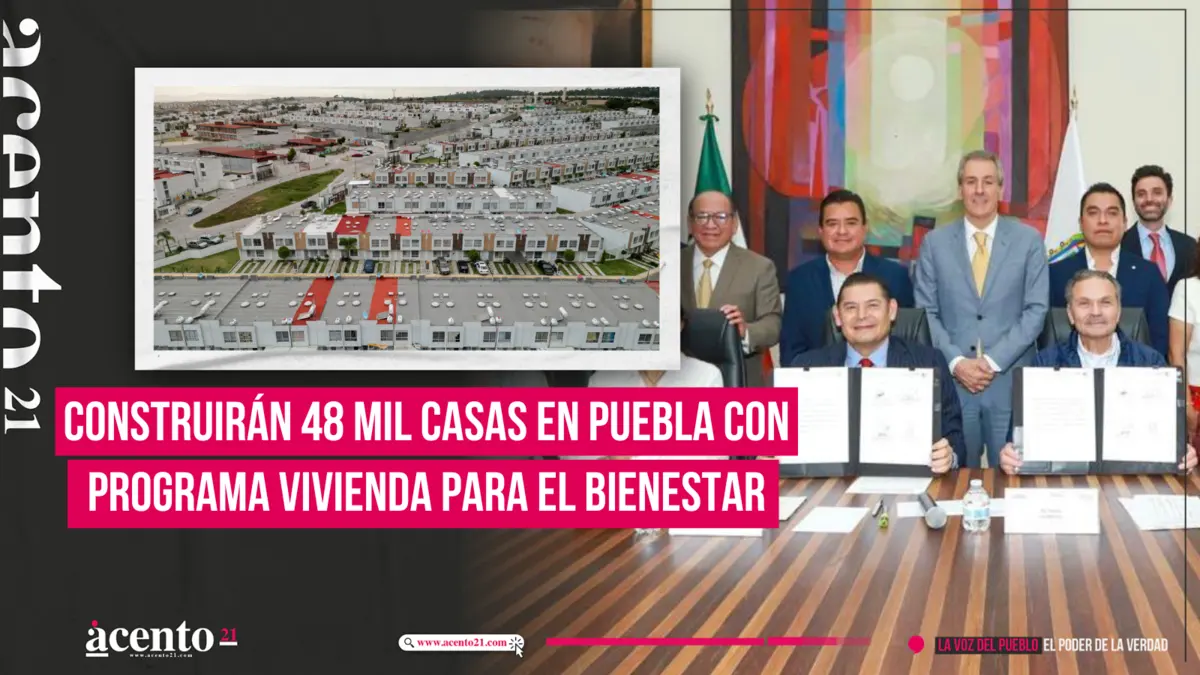 Construirán 48 mil casas en Puebla con programa Vivienda para el Bienestar