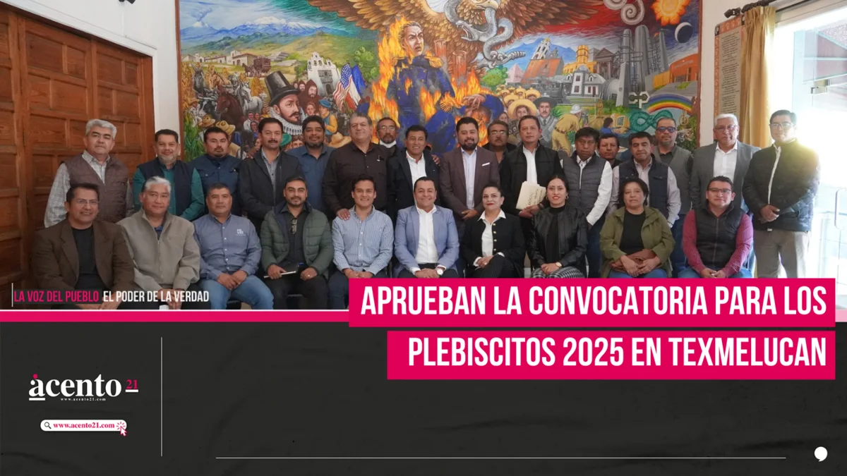 Aprueban la convocatoria para los plebiscitos 2025 en Texmelucan