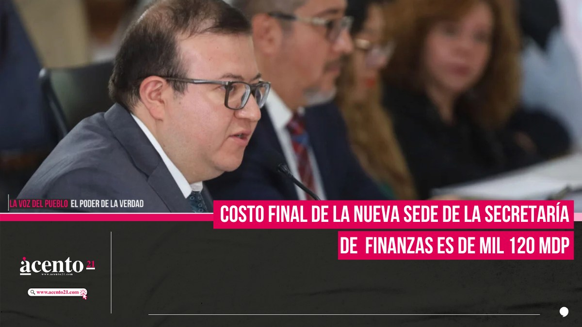 Costo final de la nueva sede de la Secretaría de Planeación y Finanzas es de mil 200 mdp