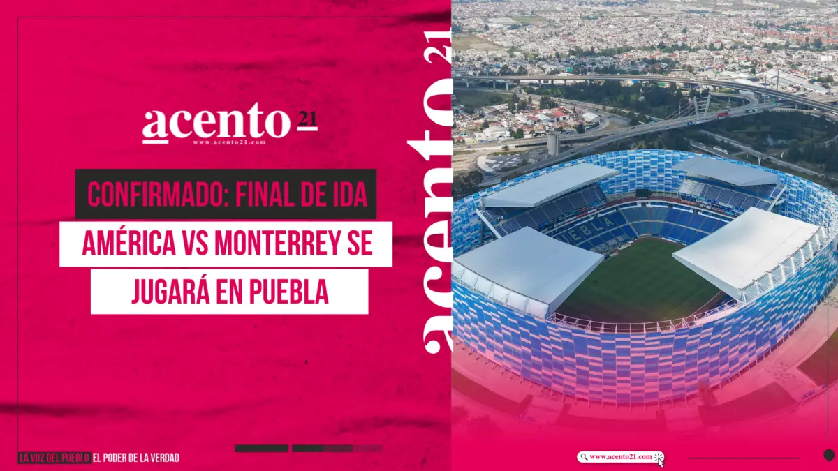 Final de ida América vs Monterrey será jugará en Puebla