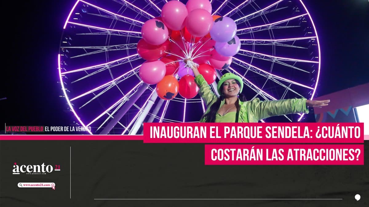 Inauguran el Parque Sendela: ¿Cuánto costarán las atracciones?