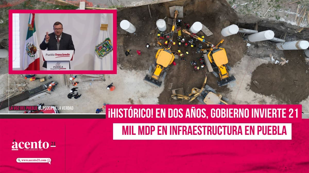 gobierno invierte 21 mil mdp en Infraestructura en Puebla