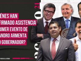 ¿Quiénes han confirmado asistencia al primer evento de Alejandro Armenta como gobernador?