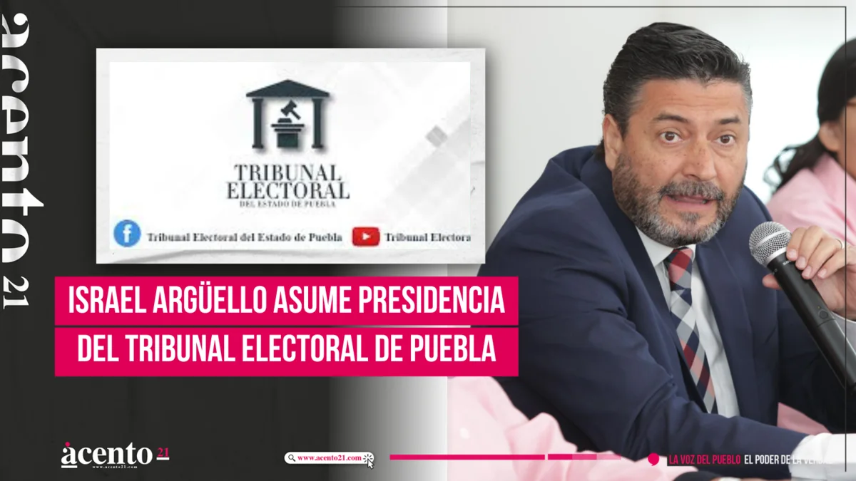 Israel Argüello Boy asume presidencia del Tribunal Electoral de Puebla