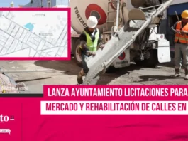 Lanza Ayuntamiento licitaciones para nuevo mercado y rehabilitación de calles en Puebla