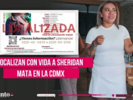 Localizan con vida a Sheridan Mata en la CDMX