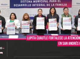 Lupita Cuautle fortalece la atención médica en San Andrés Cholula