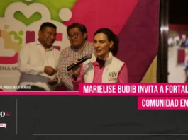 MariElise Budib invita a fortalecer la comunidad en Puebla