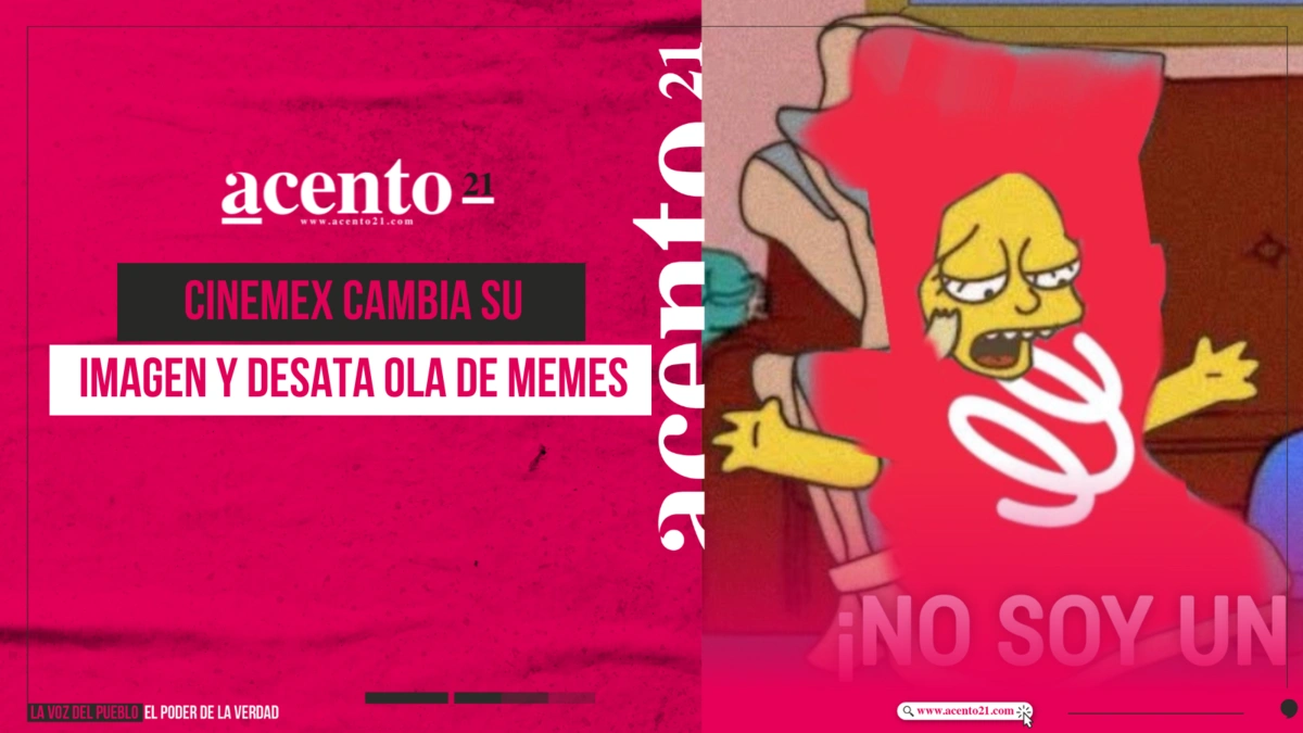 Cinemex cambia su imagen y desata ola de memes