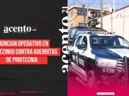 Anuncian operativo en Huejotzingo contra guerritas de pirotecnia