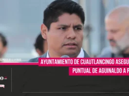 Ayuntamiento de Cuautlancingo asegura pago puntual de aguinaldo a policías