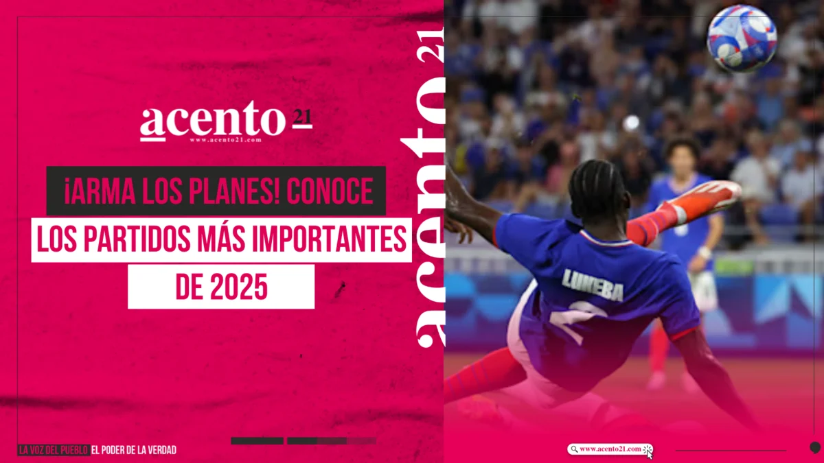 Conoce los partidos más importantes de 2025