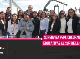 Supervisa Pepe Chedraui obras educativas al sur de la capital