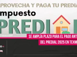 Se amplía plazo para el pago anticipado del predial 2025 en Texmelucan