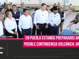 En Puebla estamos preparados ante una posible contingencia volcánica: Armenta