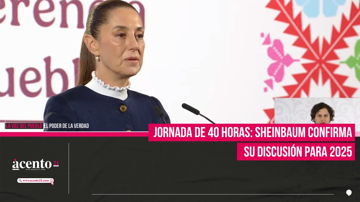 Jornada de 40 horas: Sheinbaum confirma su discusión para 2025