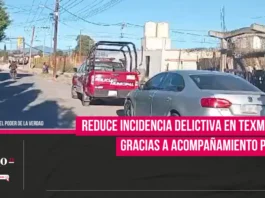 Reduce incidencia delictiva en Texmelucan gracias a acompañamiento policial