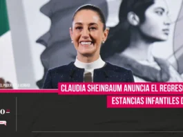 Claudia Sheinbaum anuncia el regreso de las Estancias Infantiles del IMSS