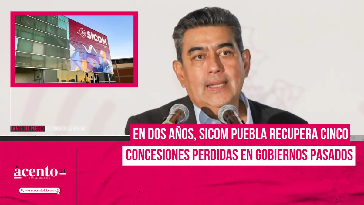 En dos años, SICOM Puebla recupera cinco concesiones