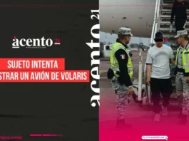 Sujeto intenta secuestrar un avión de Volaris