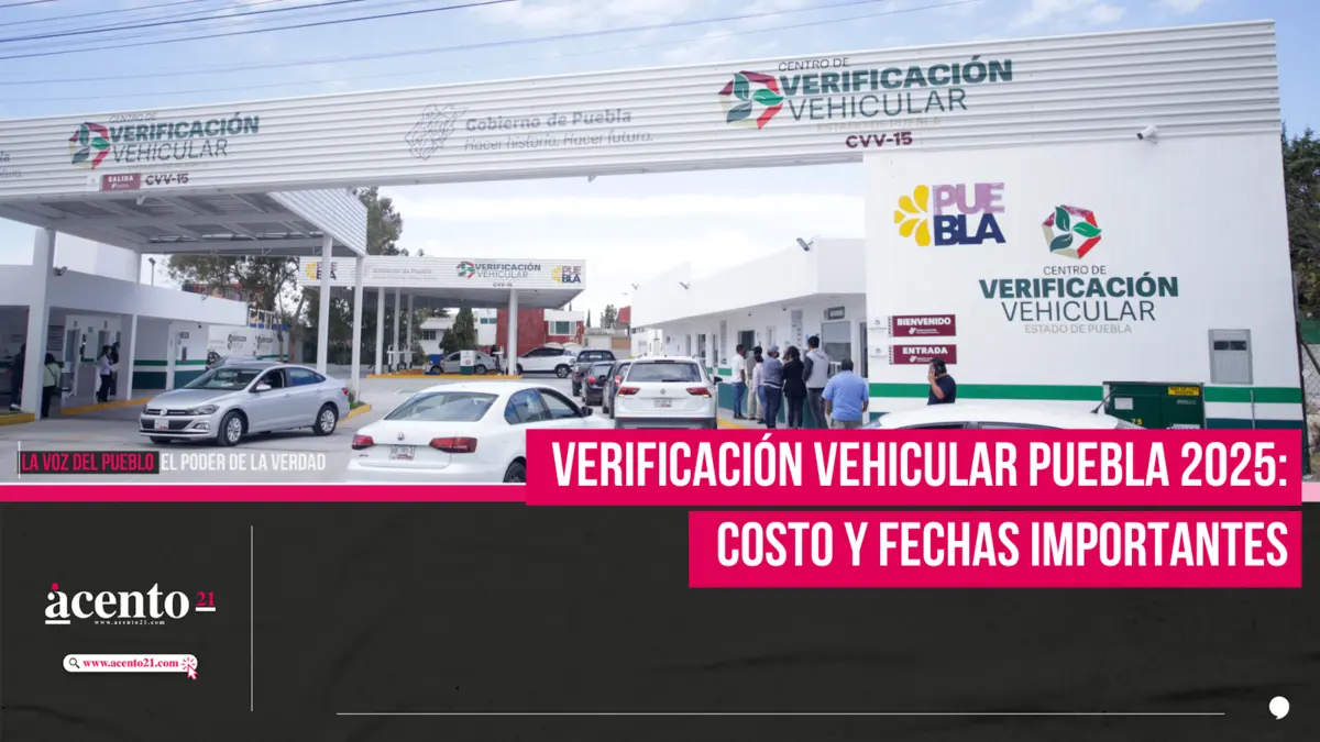 Verificación vehicular Puebla 2025: Costo y fechas importantes