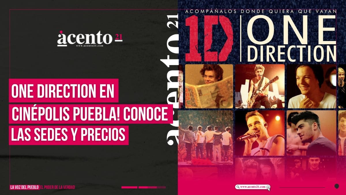 ¡One Direction en Cinépolis Puebla!; estos son los cines que la proyectarán