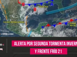 Alerta por segunda tormenta invernal