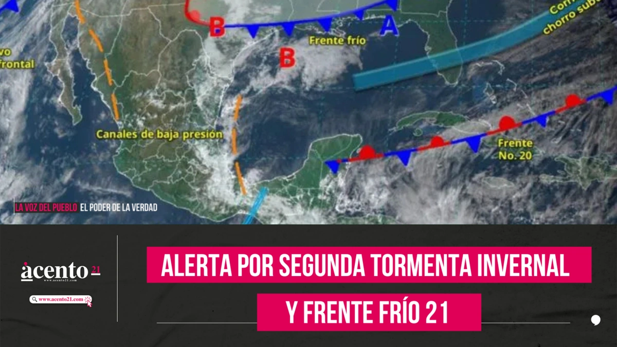 Alerta por segunda tormenta invernal