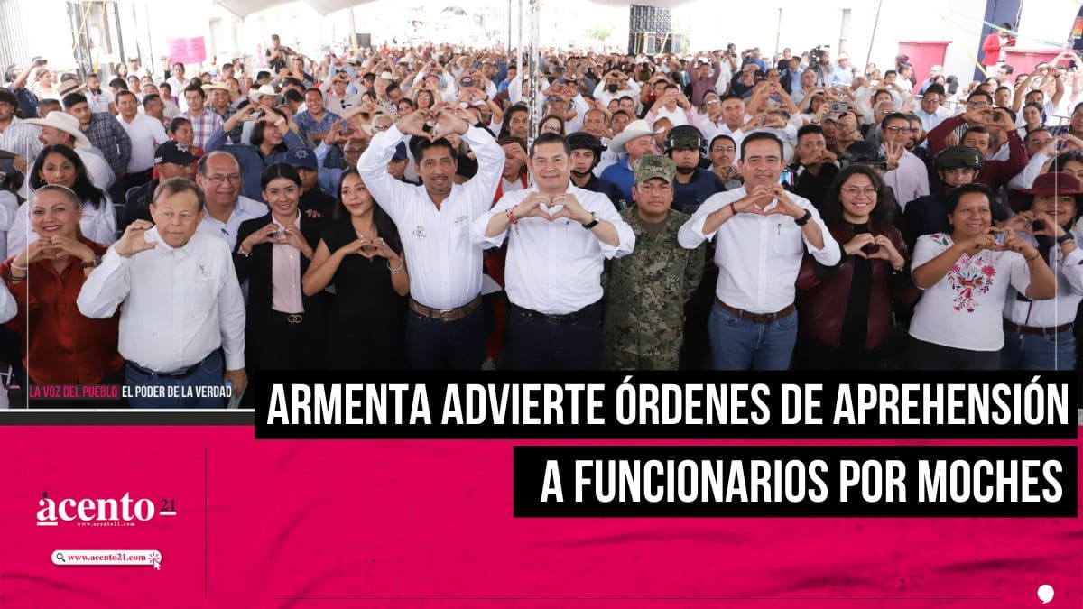 Armenta advierte órdenes de aprehensión en contra de funcionarios que pidan moches