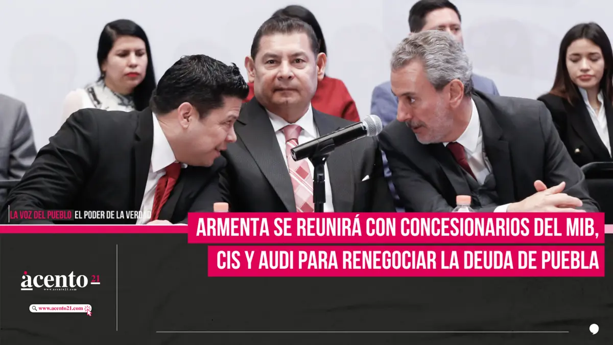 Armenta se reunirá con concesionarios del MIB, CIS y Audi para renegociar la deuda de Puebla