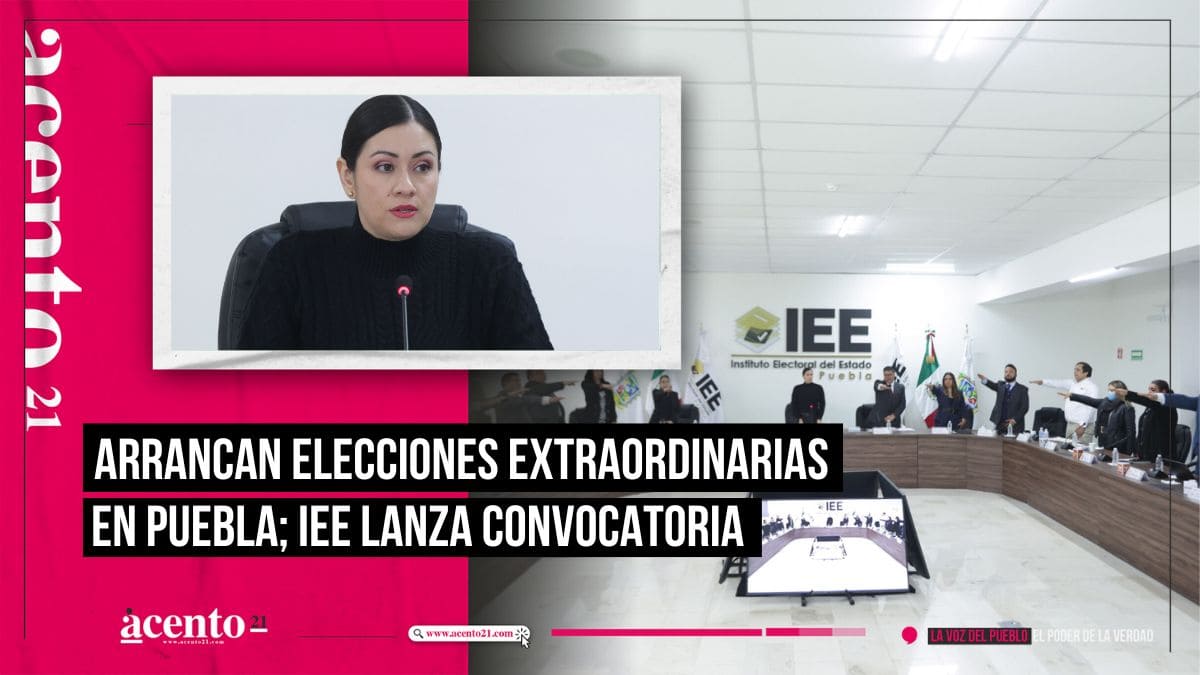 Arrancan las elecciones extraordinarias en Puebla