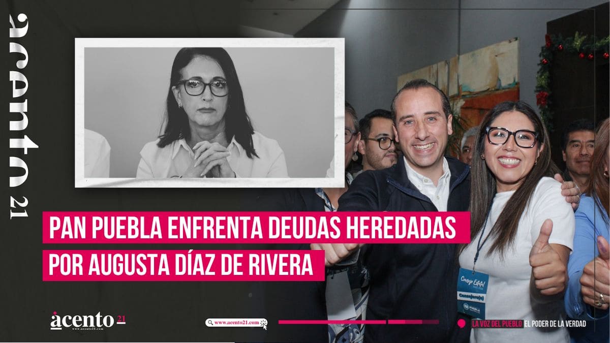 Augusta Díaz de Rivera heredó deudas a nueva dirigencia del PAN Puebla