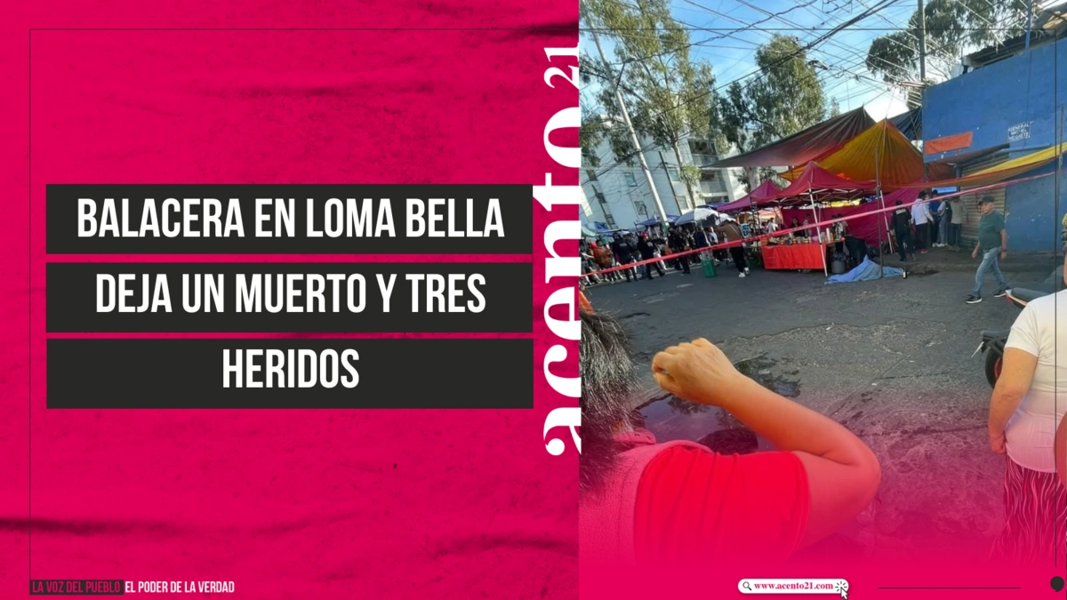 Balacera en Loma Bella deja un muerto